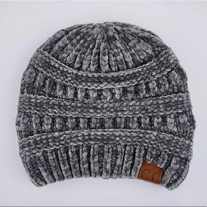 Chenille CC Beanie
